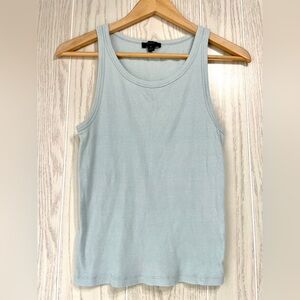 J Crew Fine Rib Scoopneck Tank Top Size S EUC